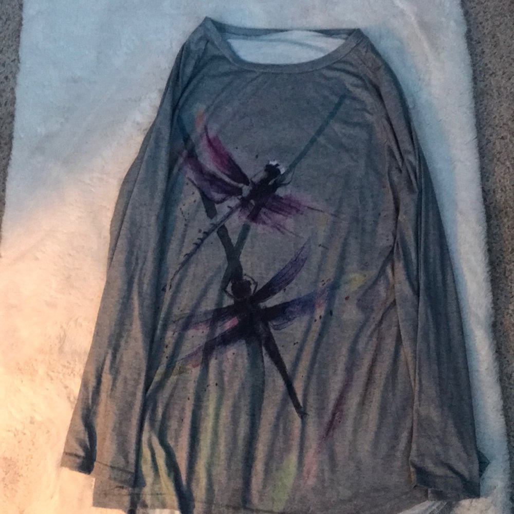 dragonfly tunic top long sleeved